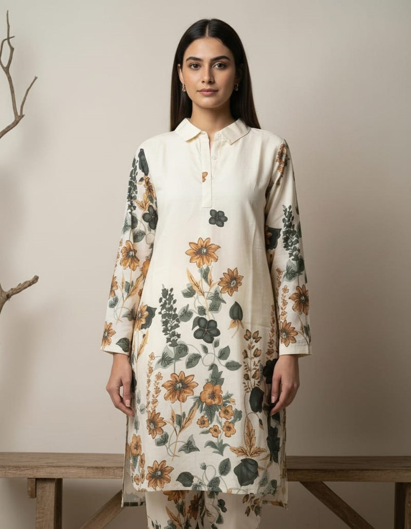 FLORAL PRINTED CO-ORD SET