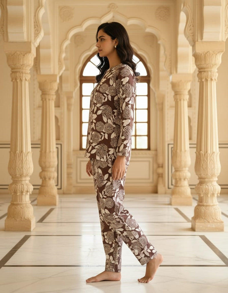 PRINTED COTTON CO-ORD SET
