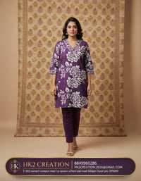 FLORAL PRINT KURTI