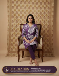 FLORAL PRINT KURTI