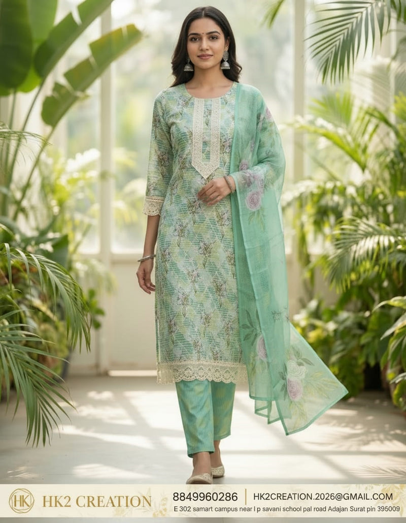 SAYAALI COTTON SUIT SET
