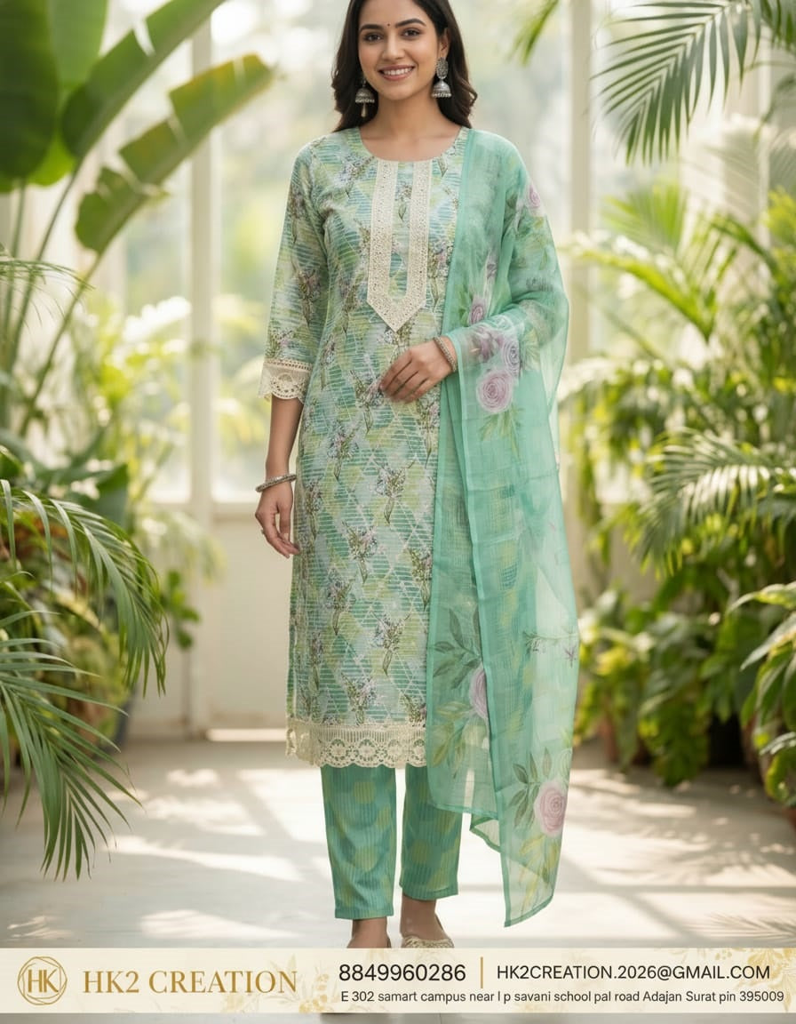 SAYAALI COTTON SUIT SET