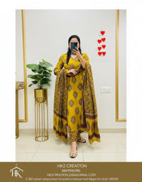 3 PIECE MUGHAL FUSION SALWAR SUIT