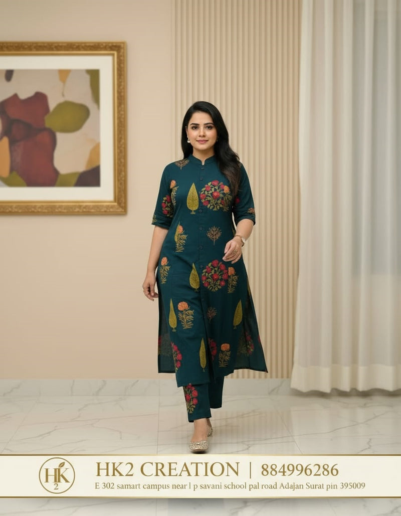 2 PIECE JAIPURI PRINT CO-ORD SET