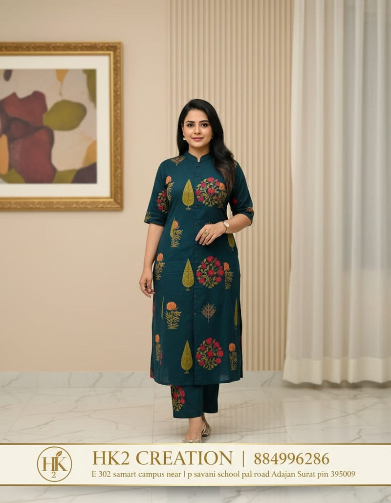 2 PIECE JAIPURI PRINT CO-ORD SET