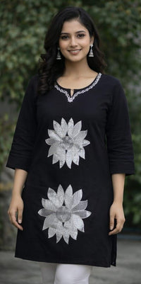 SUNFLOWER CHARM COTTON KUTI