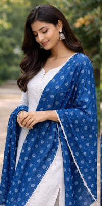TRADITIONAL BANDHANI PRINT DUPATTA
