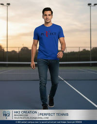 MENS WEAR 100% COTTON ROUND NECK T-SHIRT-185 GSM  "PREFECT"