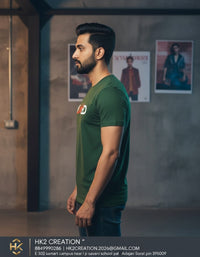 MENS WEAR 100% COTTON ROUND NECK T-SHIRT-185 GSM  "INVISIBLE"